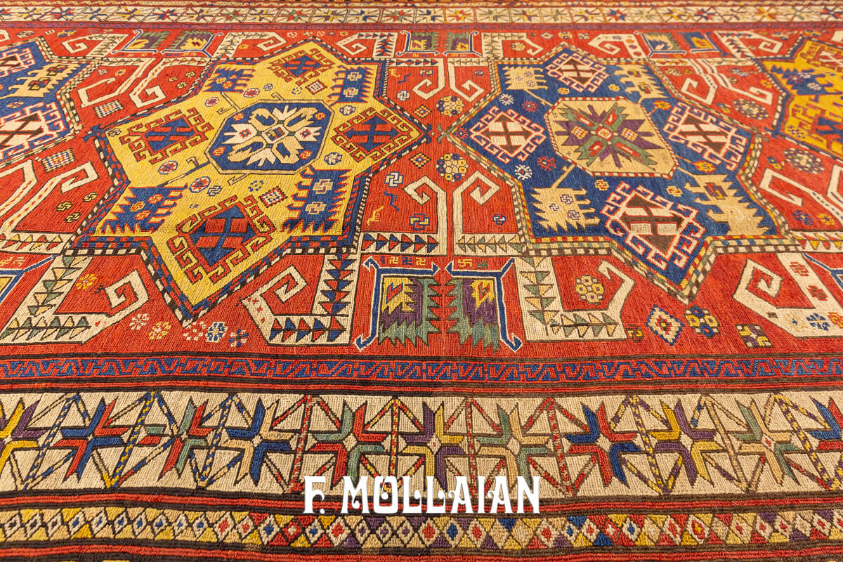 Sumak Rug Celaberd Red Color n°:34978463